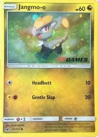 Jangmo-o (75/111) (Cosmos Holo) (EB Games Promo) [Sun & Moon: Crimson Invasion] - for just $5.20! 