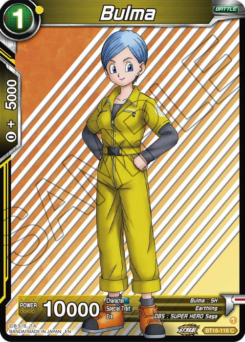 Bulma (BT18-118) [Dawn of the Z-Legends] - for just $0.10! 