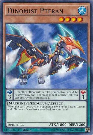 Dinomist Pteran [MP16-EN195] Rare - for just $0.15! 