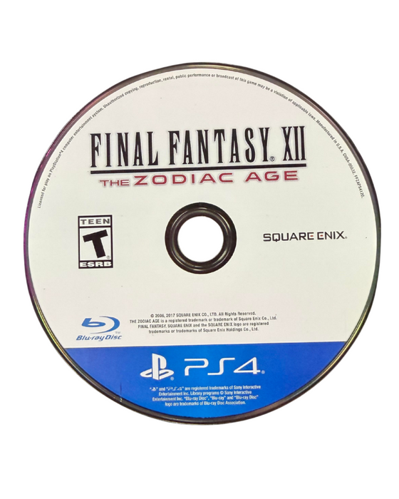 Final Fantasy XII: The Zodiac Age – PlayStation 4 (PS4) - for just $17.99! 