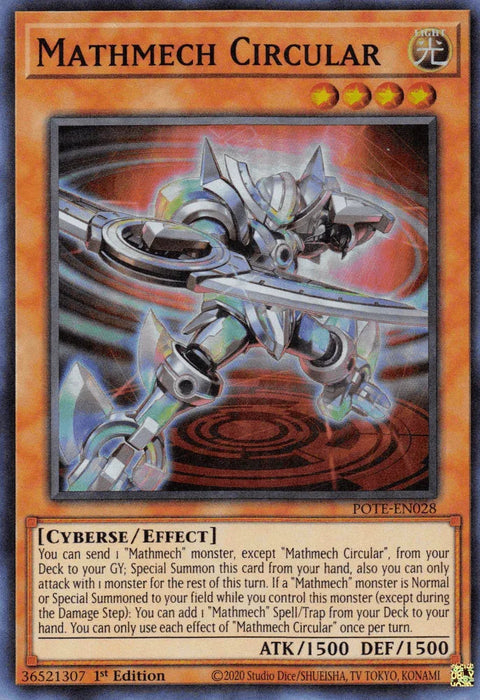 Mathmech Circular [POTE-EN028] Super Rare - for just $0.15! 