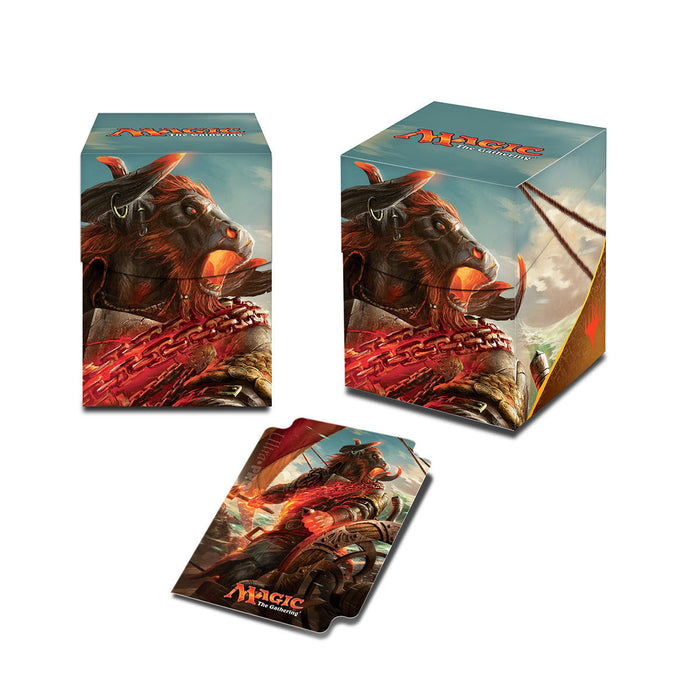 Ultra PRO: Deck Box - PRO 100+ (Rivals of Ixalan - Angrath, the Flame-Chained) - for just $0! 