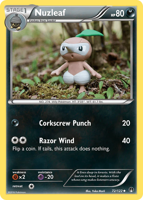 Nuzleaf (72/122) [XY: BREAKpoint] - for just $0.20! 