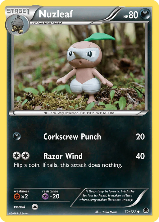 Nuzleaf (72/122) [XY: BREAKpoint] - for just $0.25! 