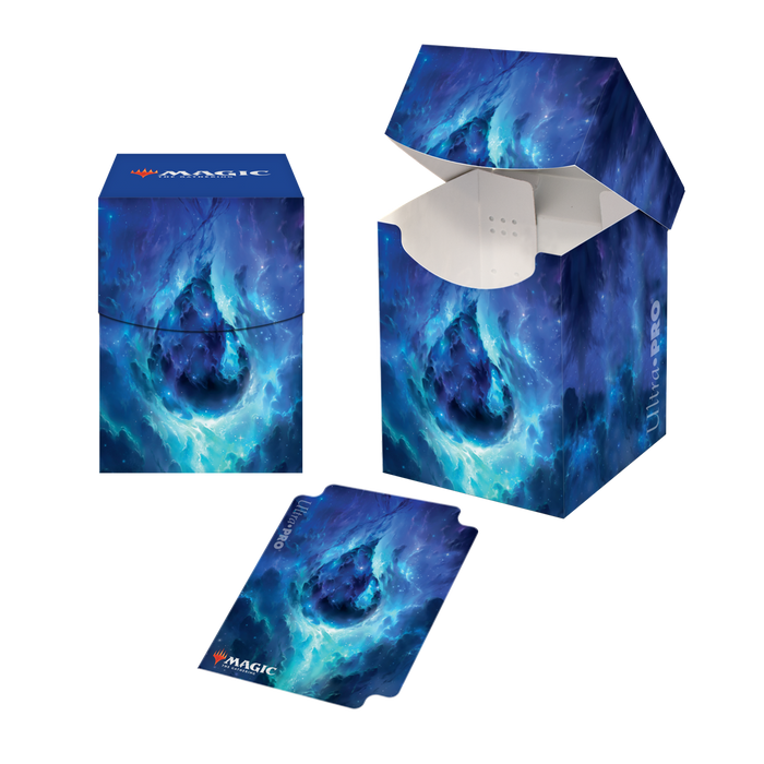 Ultra PRO: 100+ Deck Box - Celestial Lands (Island) - for just $0! 
