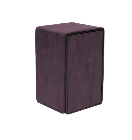 Ultra PRO: Suede Collection - Alcove Tower (Amethyst) - for just $0! 