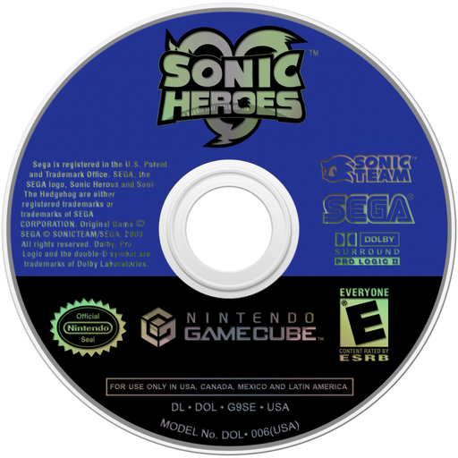 Sonic Heroes – GameCube (GC) - for just $28.99! 