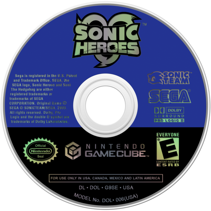 Sonic Heroes – GameCube (GC) - for just $28.99! 