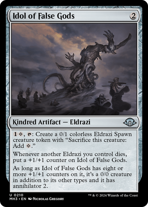 Idol of False Gods (MH3-210) - Modern Horizons 3 - for just $0.10! 
