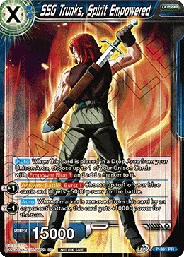 SSG Trunks, Spirit Empowered (P-361) [Promotion Cards] - for just $0.10! 