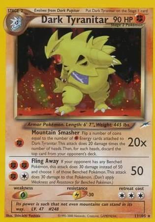Dark Tyranitar (11/105) [Neo Destiny Unlimited] - for just $98.90! 