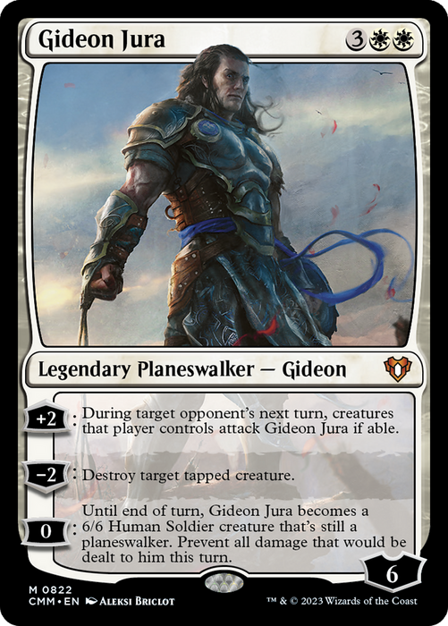 Gideon Jura (CMM-822) - Commander Masters - for just $0.11! 