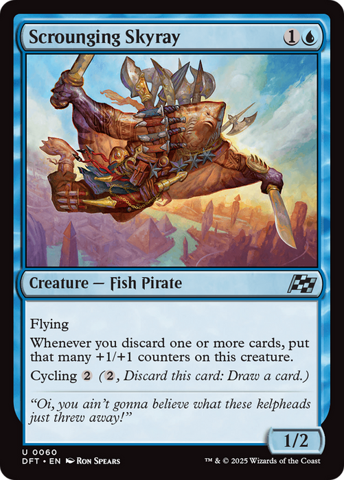 Scrounging Skyray (DFT-060) - Aetherdrift - for just $0.05! 