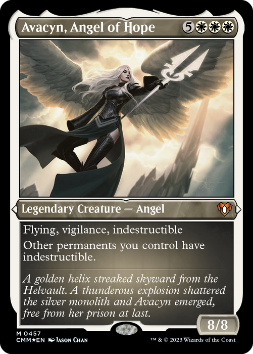 Avacyn, Angel of Hope (Foil Etched) [Commander Masters] - Just $34.25! Shop now at Retro Gaming of Denver