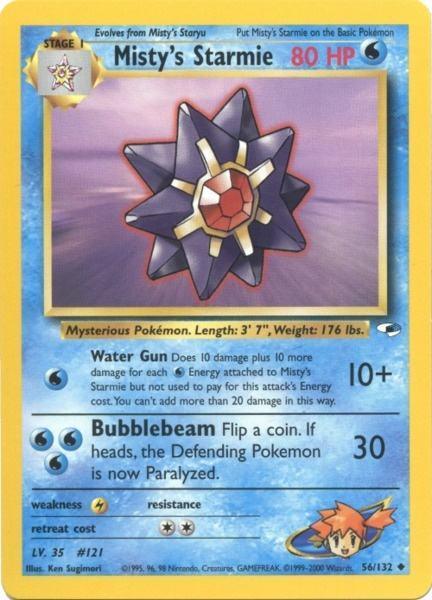 Misty's Starmie (56/132) [Gym Heroes Unlimited] - for just $1.35! 