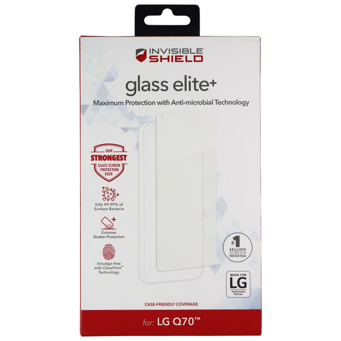 ZAGG Invisible Shield (Glass Elite+) Screen Protector for LG Q70 - Clear - Just $9.95! Shop now at Retro Gaming of Denver