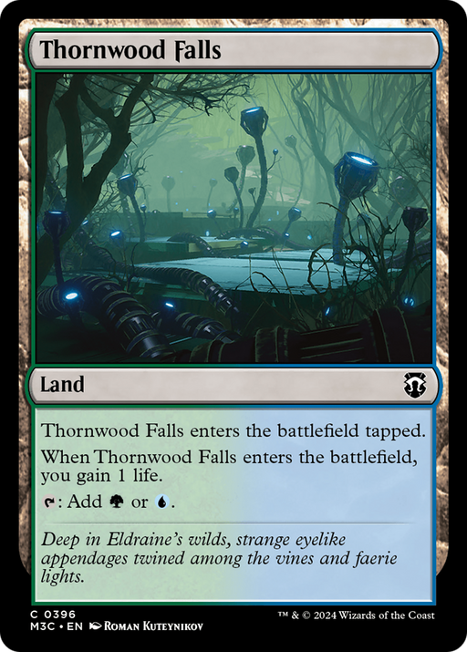 Thornwood Falls (Ripple Foil) [Modern Horizons 3 Commander] - Just $0.10! Shop now at Retro Gaming of Denver