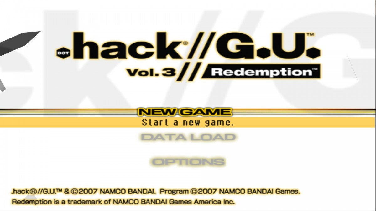.hack//G.U. Redemption – PlayStation 2 (PS2) - for just $22.99! 
