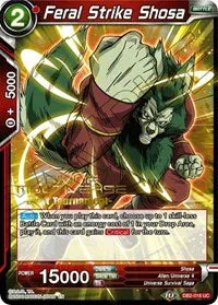 Feral Strike Shosa (Divine Multiverse Draft Tournament) (DB2-016) [Tournament Promotion Cards] - for just $1.40! 