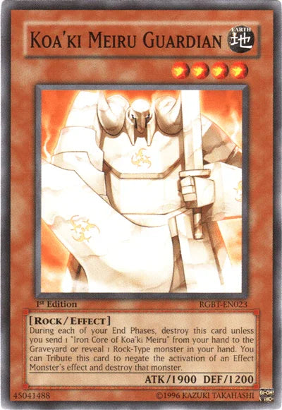Koa'ki Meiru Guardian [RGBT-EN023] Common - for just $0.60! 