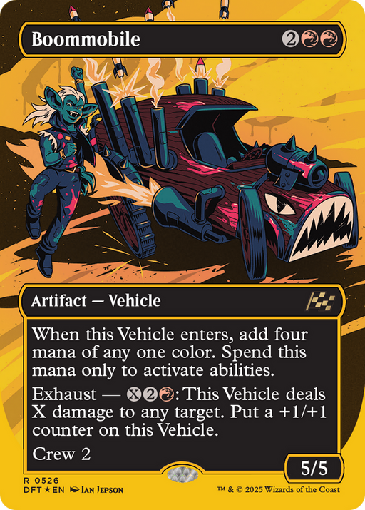 Boommobile (DFT-526) - Aetherdrift (Borderless) Foil - for just $0.69! 