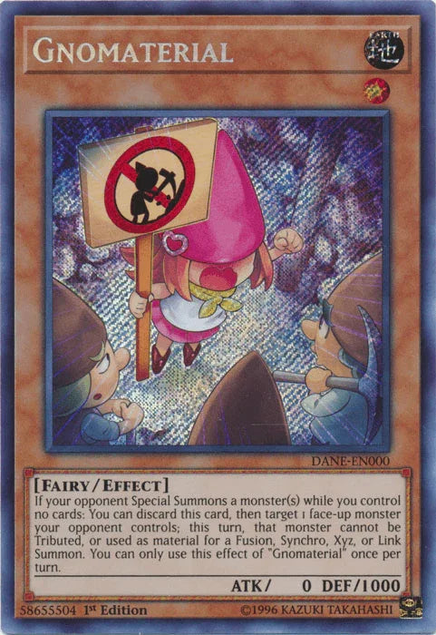 Gnomaterial [DANE-EN000] Secret Rare - for just $1.25! 