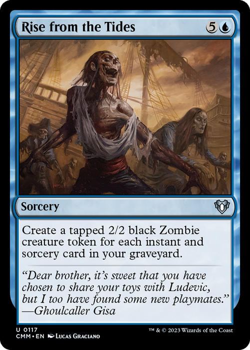 Rise from the Tides (CMM-117) - Commander Masters - for just $0.05! 