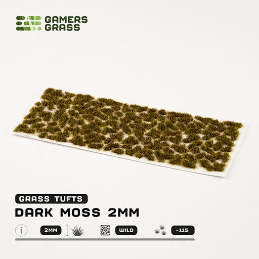 Gamers Grass Tufts: Dark Moss 2mm- Wild - for just $7.99! 