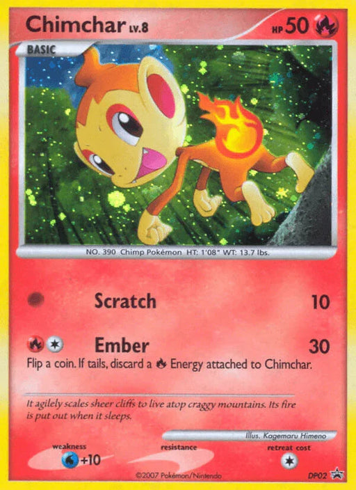 Chimchar (DP02) [Diamond & Pearl: Black Star Promos] - for just $7.35! 