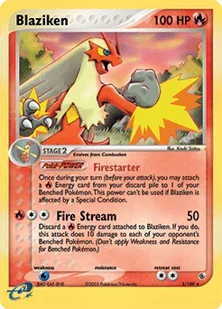 Blaziken (3/109) [EX: Battle Stadium] - for just $3.50! 