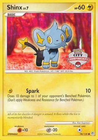 Shinx (98/130) (City Championships Promo) [Nintendo: Black Star Promos] - for just $1.20! 