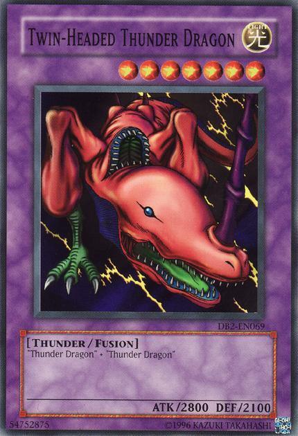 Twin-Headed Thunder Dragon [DB2-EN069] Common - for just $0.40! 