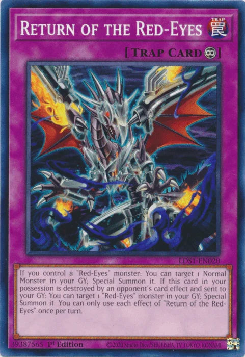Return of the Red-Eyes [LDS1-EN020] Common - for just $0.15! 
