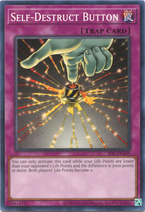 Self-Destruct Button (25th Anniversary) [IOC-EN105] Common - for just $0.10! 