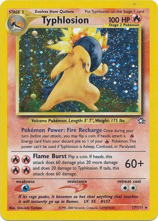 Typhlosion (17/111) [Neo Genesis Unlimited] - for just $69.15! 