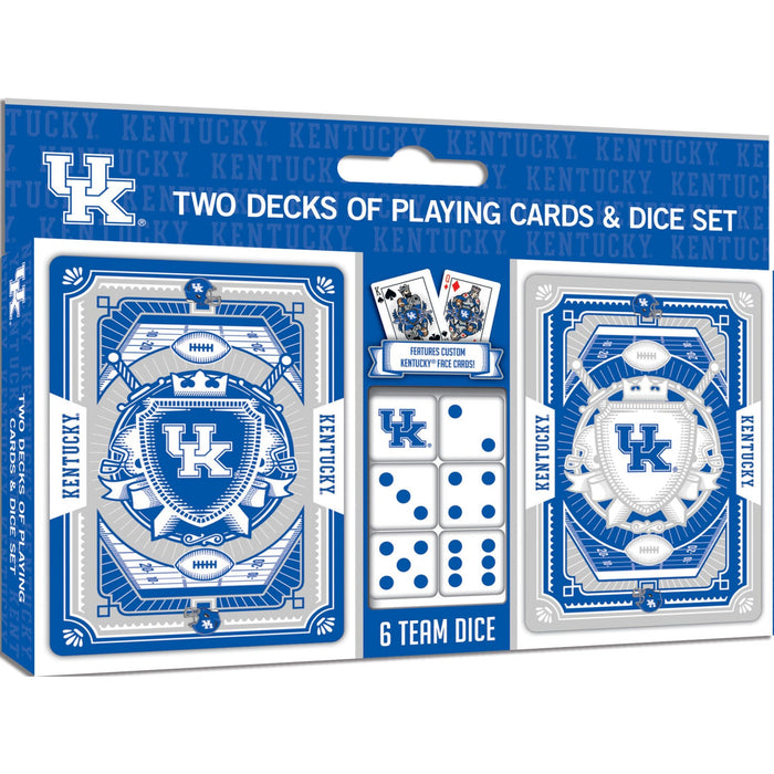 Kentucky Wildcats - 2-Pack Playing Cards & Dice Set - Just $19.99! Shop now at Retro Gaming of Denver