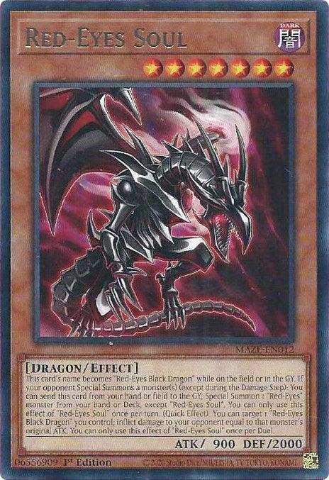 Red-Eyes Soul [MAZE-EN012] Rare - for just $0.20! 