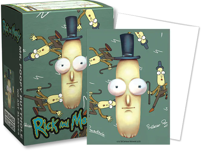 Dragon Shield: Standard 100ct Art Sleeves - Mr. Poopy Butthole - Just $11.95! Shop now at Retro Gaming of Denver