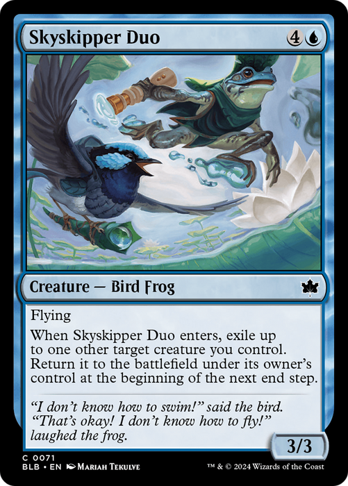 Skyskipper Duo (BLB-071) - Bloomburrow - for just $0.07! 