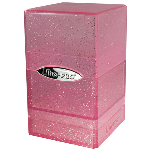 Ultra PRO: Satin Tower - Glitter Pink - for just $0! 