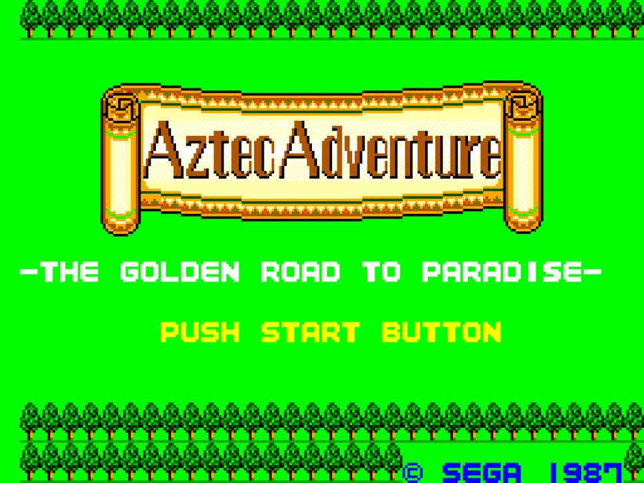 Aztec Adventure – Sega Master System (SMS) - for just $12.99! 