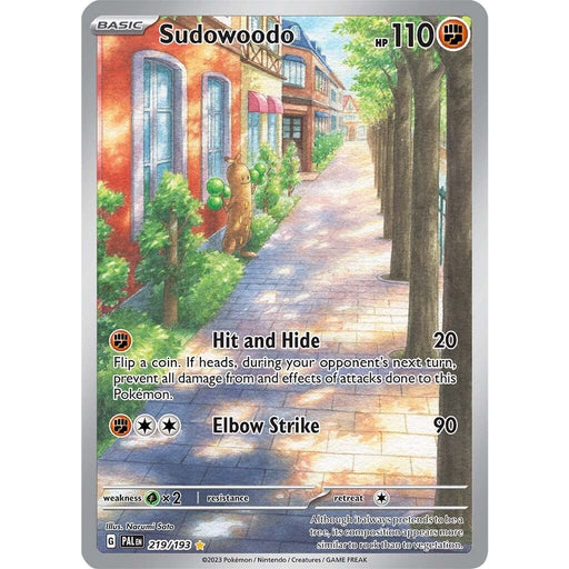 Sudowoodo (219/193) [Scarlet & Violet: Paldea Evolved] - Just $4.90! Shop now at Retro Gaming of Denver