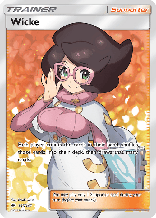 Wicke (147/147) [Sun & Moon: Burning Shadows] - for just $21.50! 