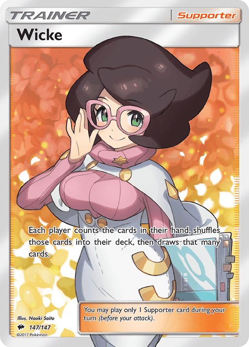 Wicke (147/147) [Sun & Moon: Burning Shadows] - for just $21.50! 