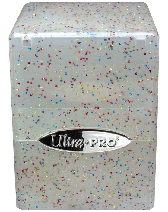 Ultra PRO: Satin Cube - Glitter Clear - for just $0! 