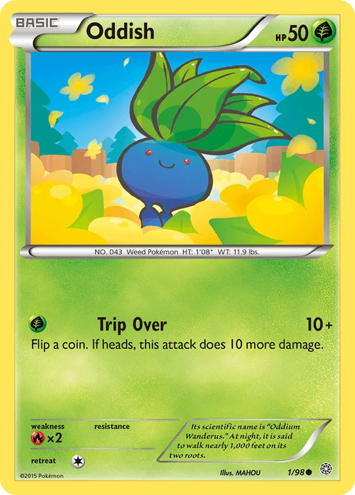 Oddish (1/98) [XY: Ancient Origins] - for just $0.15! 