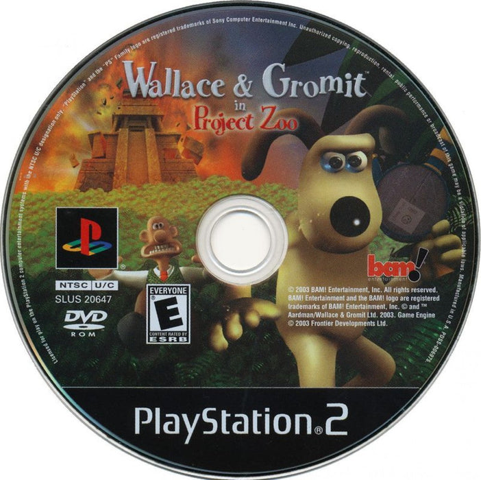 Wallace & Gromit: Project Zoo – PlayStation 2 (PS2) - for just $12.99! 