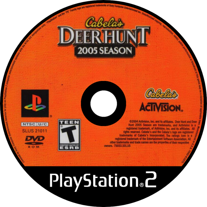 Cabela's Deer Hunt 2005 – PlayStation 2 (PS2) - for just $4.99! 