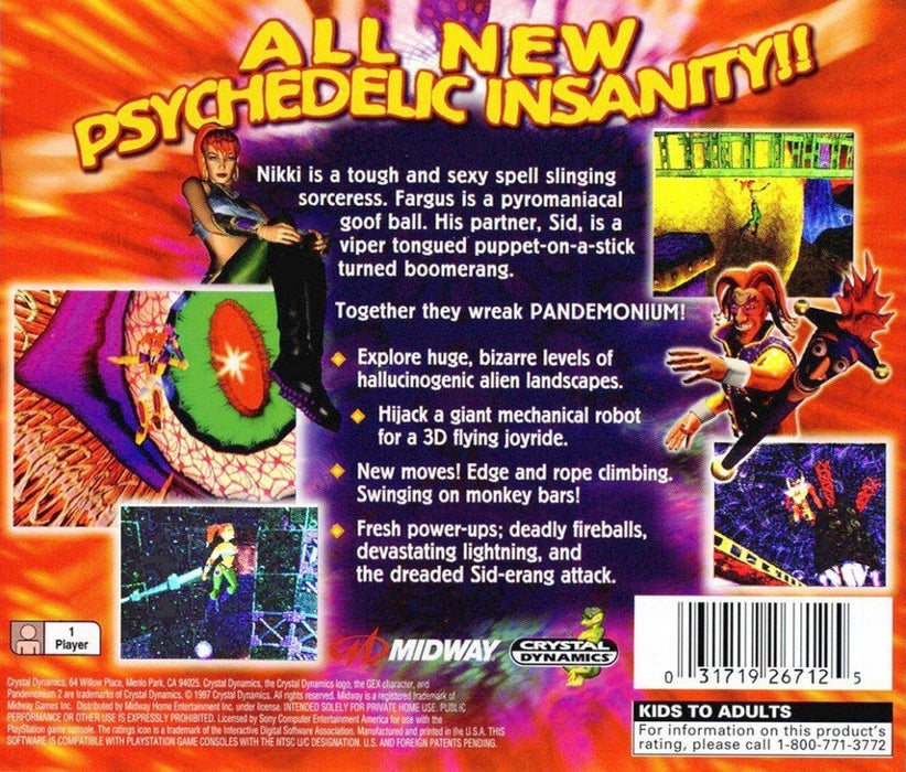 Pandemonium 2 – PlayStation 1 (PS1) - for just $0! 
