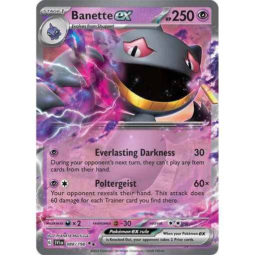 Banette ex (088/198) [Scarlet & Violet: Base Set] - Just $0.38! Shop now at Retro Gaming of Denver